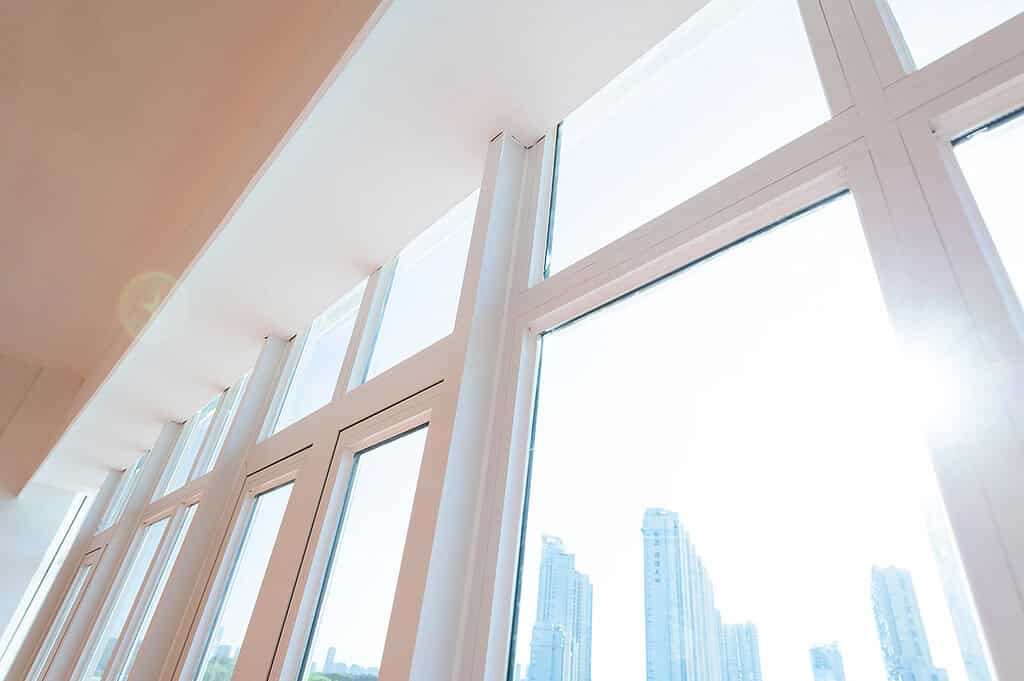 double glazed window