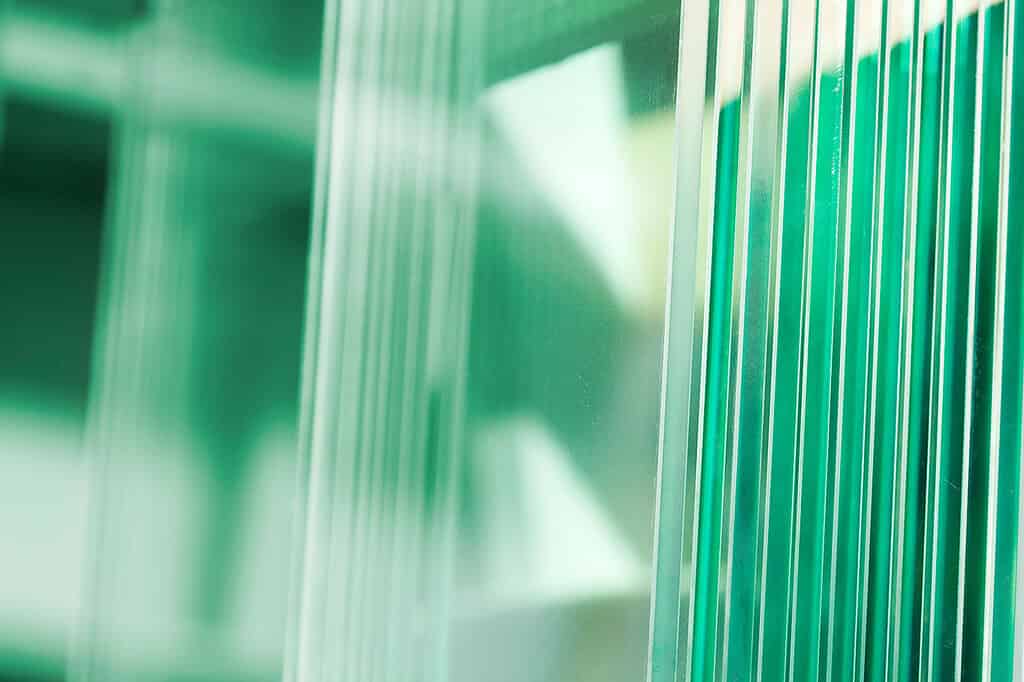 double glazed window glass