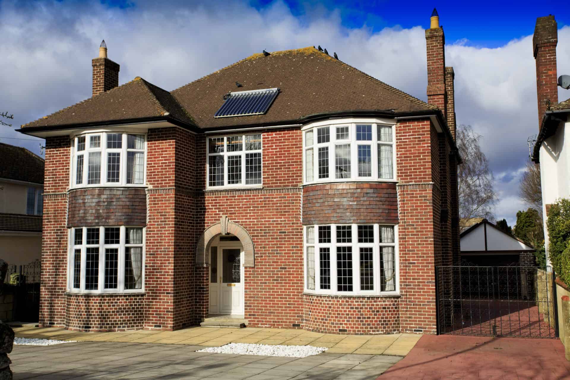 Large brick detached house in Swindon, UK